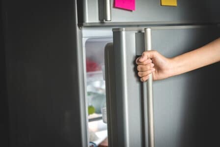 check the seals on fridge