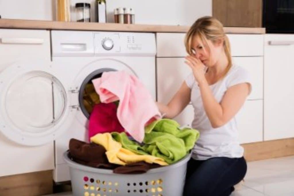 bad smell from dryer