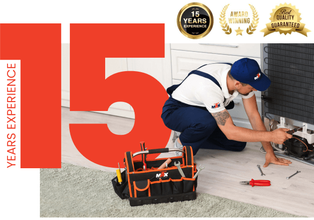 max appliance repair 15 years experience