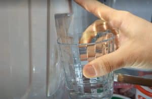refrigerator slow water flow or dribble from dispenser ge cafe