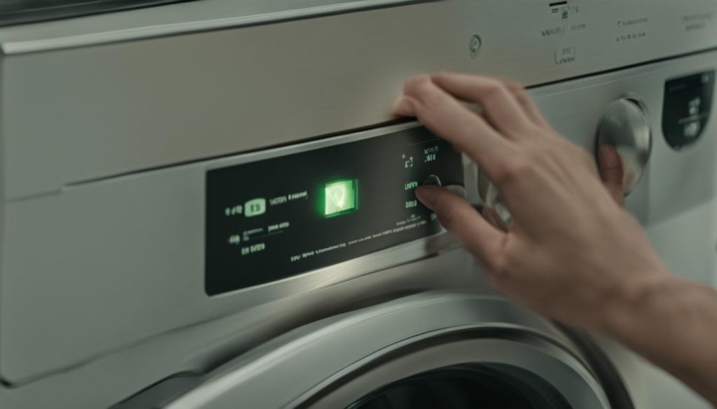 How do I reset the lid lock on my washing machine?