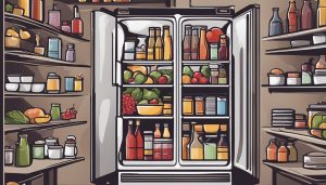 What causes my fridge to have a bad odor, and how do I remove it?