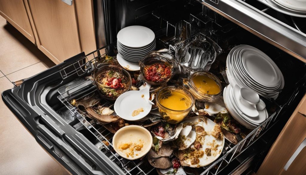 Why are my dishes still dirty after running the dishwasher?